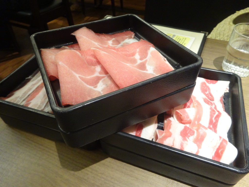 しゃぶ菜＠上野　お肉