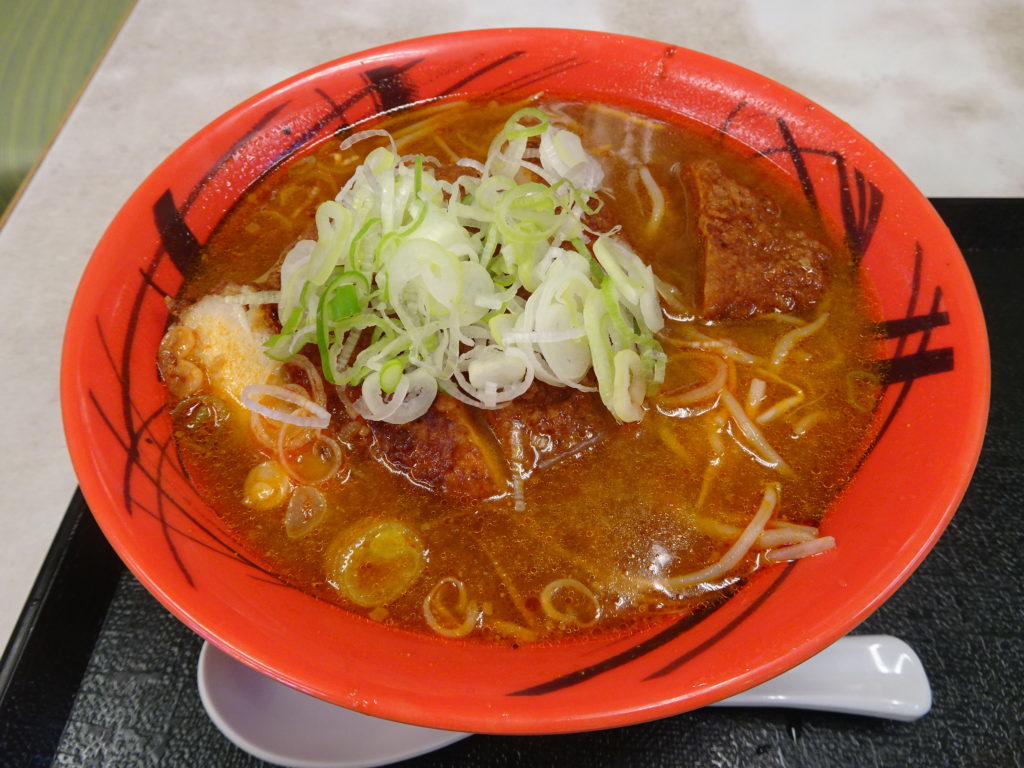 ピリ辛ジャンボチキンパーコー麺