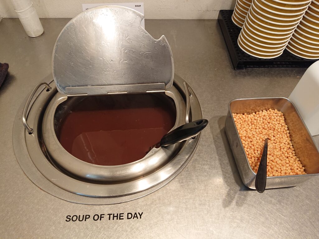 本日のスープ（ぜんざい）