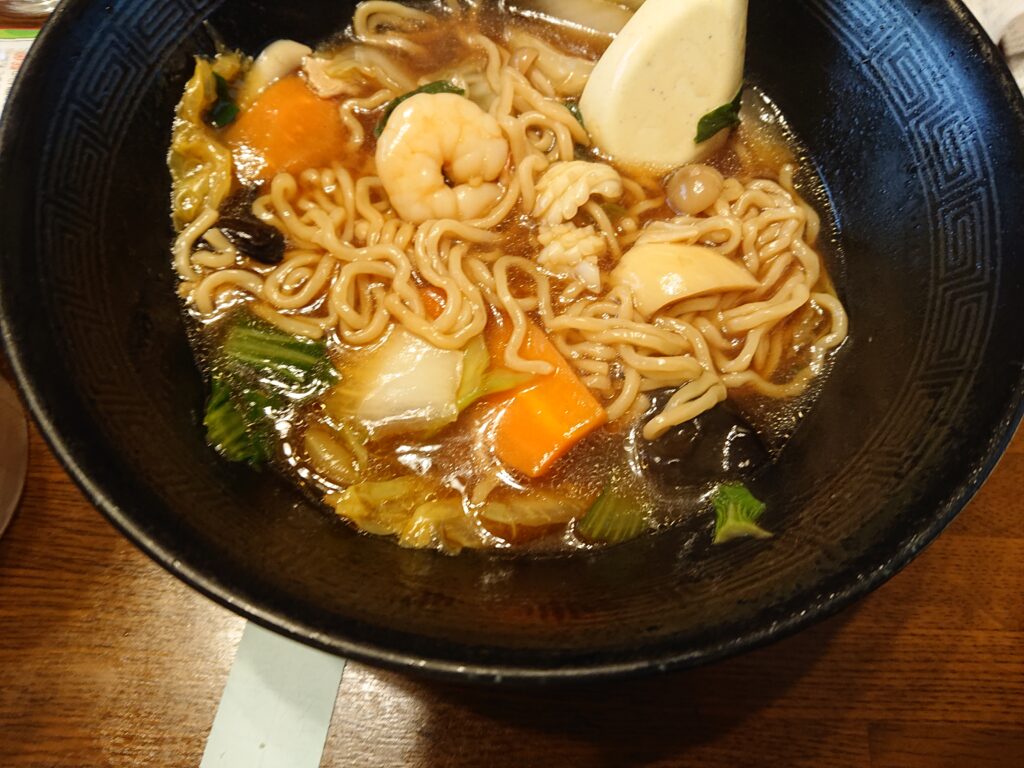 広東麺 晴々飯店（セイセイハンテン）＠上野の麺