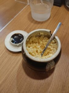 MENクライ（メンクライ）＠浜松町　調味料のニンニク