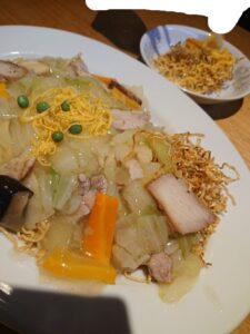 上田 B級グルメ「五目焼きそば」の麺