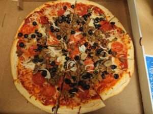 Anthony's Pizzaのピザ