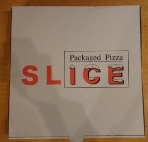 ピザ スライス（PIZZA SLICE） テイクアウトの箱