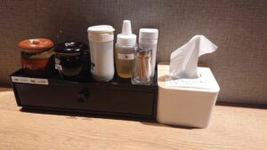 テーブルの調味料