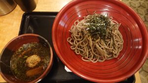 鴨鶏つくねつけ蕎麦　1,100円