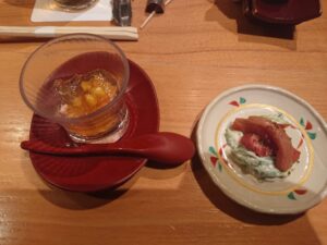 松栄（まつえ） 恵比寿本店 コースの前菜1