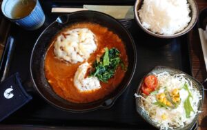 デミチーズハンバーグ セット 1,880円