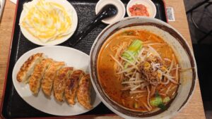餃子坦々麺定食 1,000円