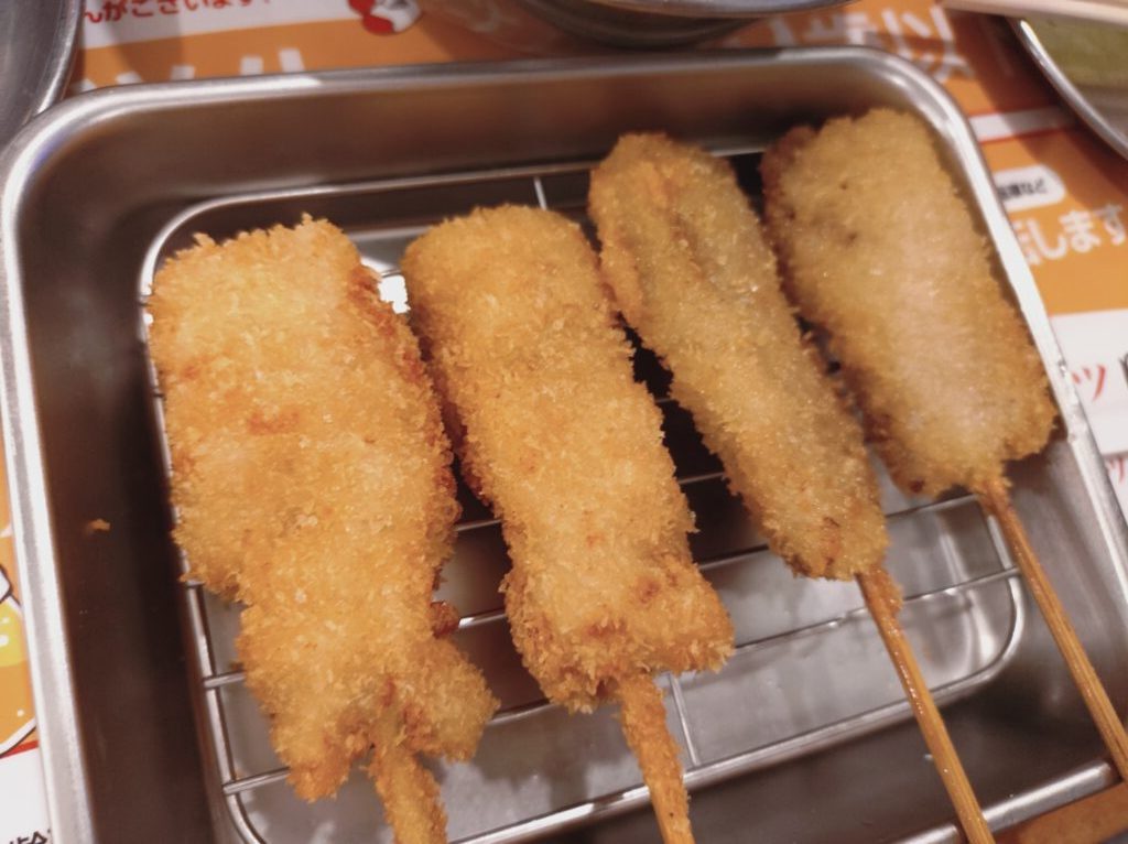 串カツ牛、串カツ豚