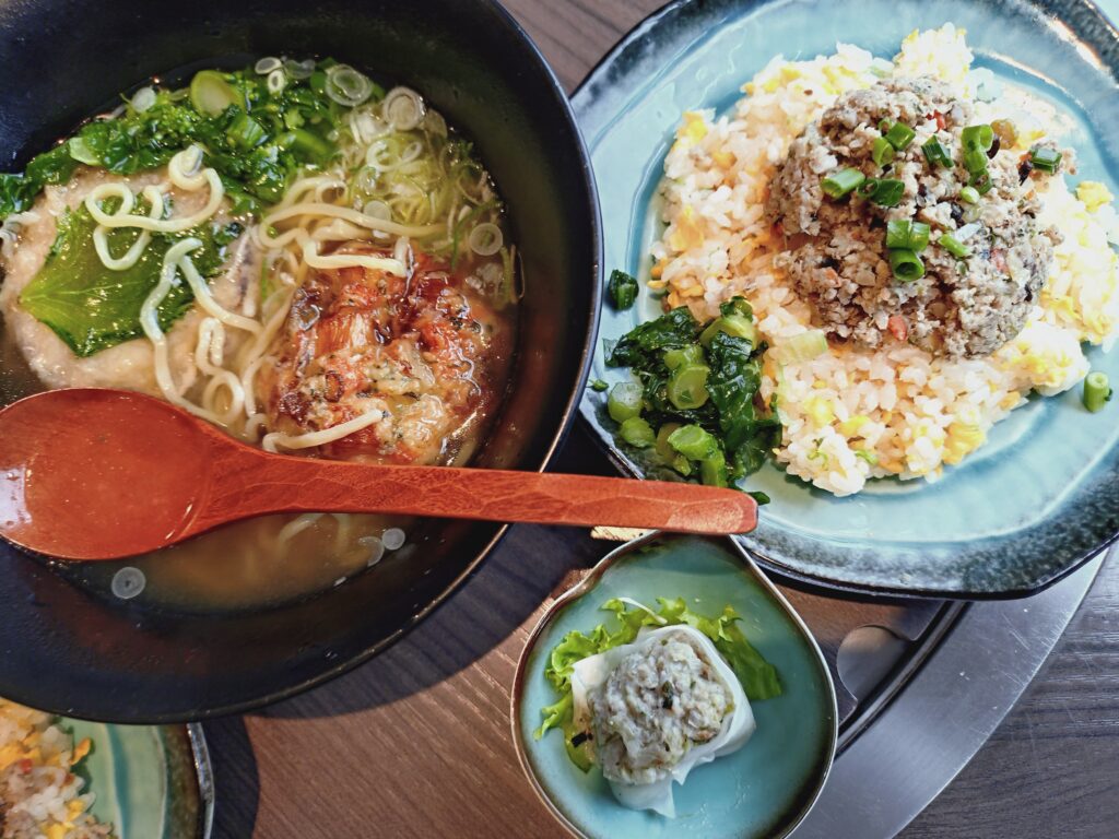 ラーメン定食(さんがラーメン)
