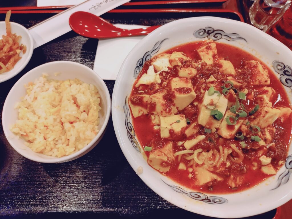「麻婆麺＋半炒飯セット」