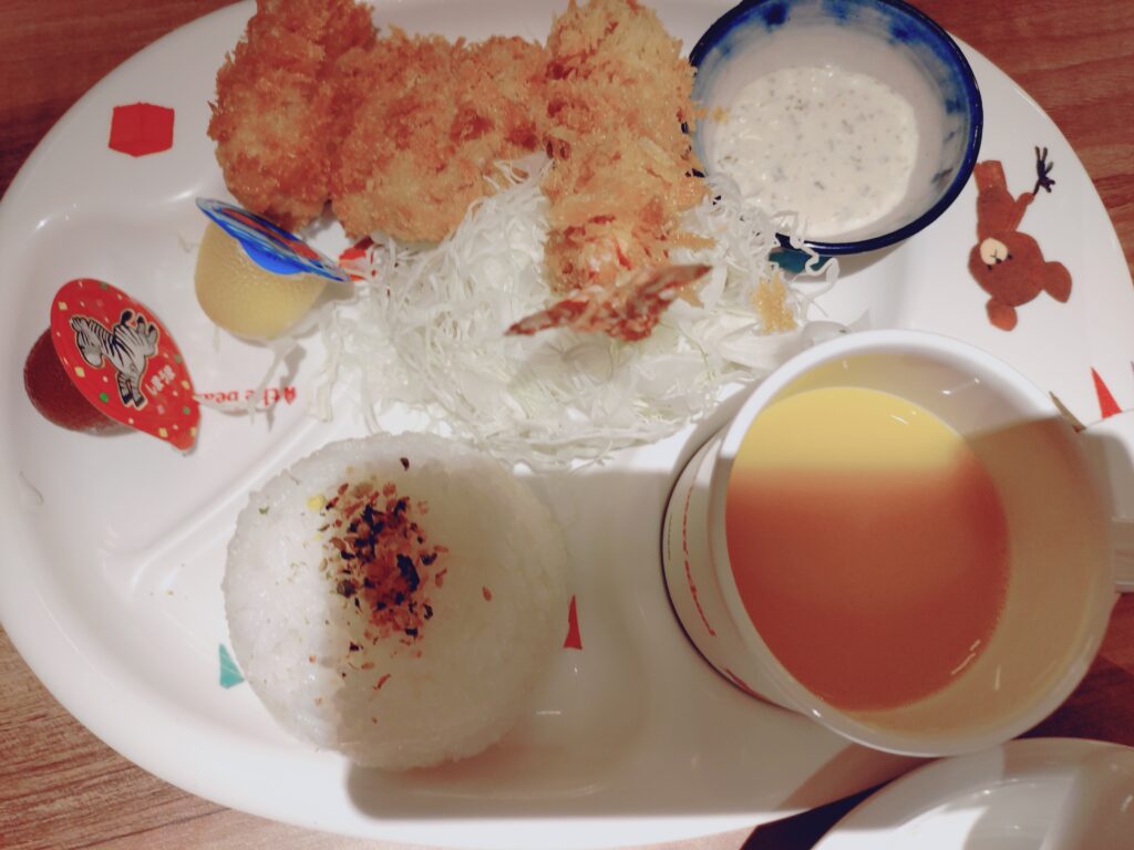 恵比寿かつ彩 本店のキッズメニュー、、子供メニュー