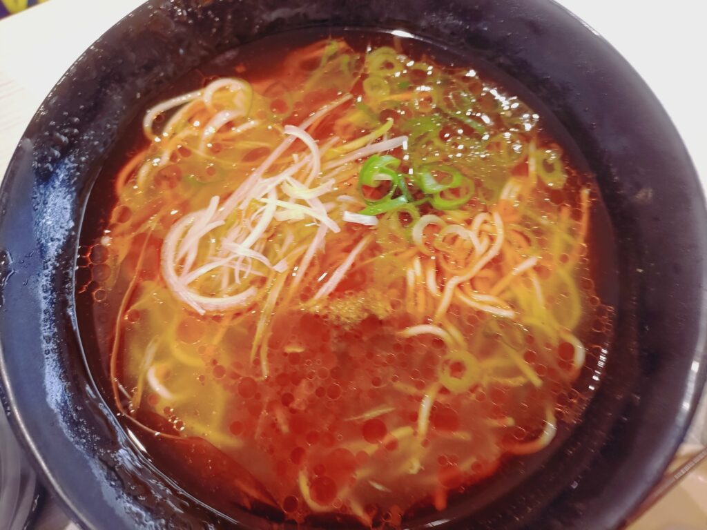 はま寿司の特製麻辣（マーラー）ラーメン　506円